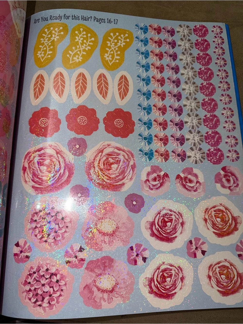 Taylor Swift Wedding Sticker Book - Purple, Green, White